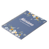 Bloemblauw Nova 2024 Business Planner Persoonlijk Notitieboek (Linkerzijde)