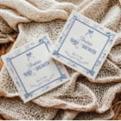  Bloemblauw Ornament Baby shower servetten