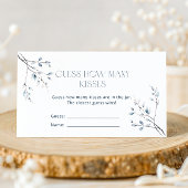 Bloemblauw Winter Botanische Raad Hoeveel Kusjes Informatiekaartje