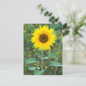Bloembloem Briefkaart (Staand voorkant)