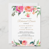 BLOEMBLOEMEN Botanische Floral Rehearings Dinner Kaart (Voorkant)