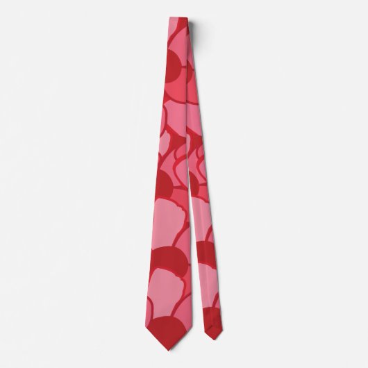 Bloembloemen van de mestbloem stropdas (Voorkant)