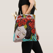 Bloembloemen, verdomme. tote bag (Dichtbij)