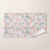  bloembloemennaadloos patroon bad handdoek (Handdoek)