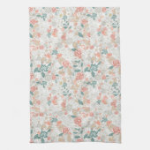  bloembloemennaadloos patroon theedoek (Verticaal)