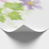 Bloembloemmozaïek 2 cadeaupapier (Hoek)