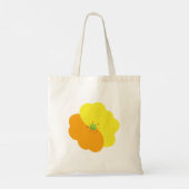 Bloembloesem, bloem, geel, Oranje Tote Bag (Achterkant)