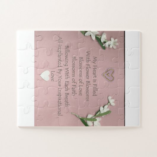 Bloembloesems Legpuzzel (Horizontaal)