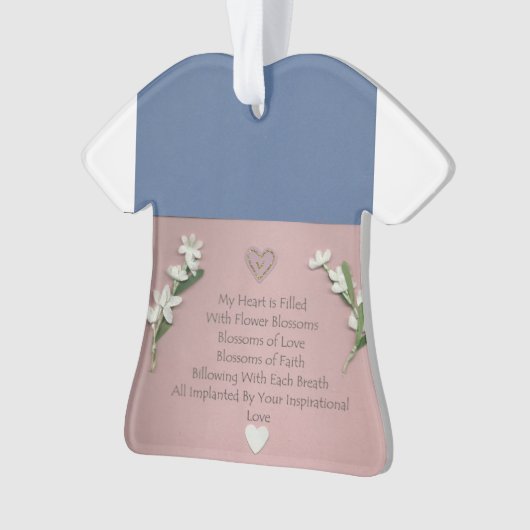 Bloembloesems Ornament (voorkant)