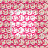 bloemblok ivoor roze stof (Delen)