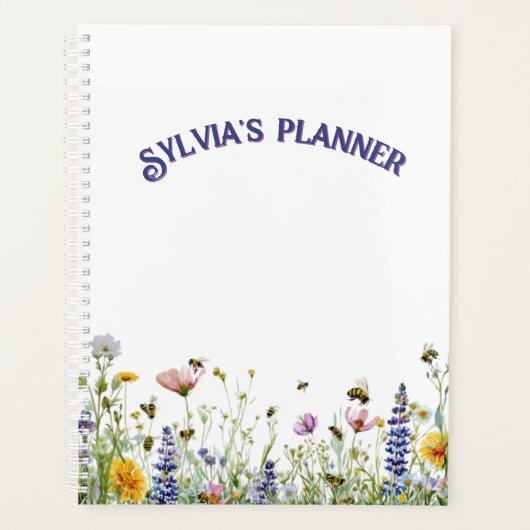 bloembodemrand planner (Voorkant)