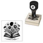 bloemboek uit de bibliotheek van rubberstempel (Gestempeld)