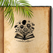 bloemboek uit de bibliotheek van rubberstempel