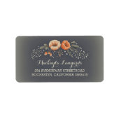 Bloemboeket Baby's Breath  Etiket (Voorkant)