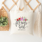 Bloemboeket Bloemenmeisje Tote Tote Bag