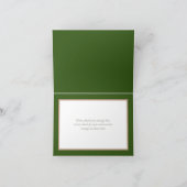 Bloemboeket Botanische Bloem Bruiloft Dankjewel Bedankkaart (Binnen)