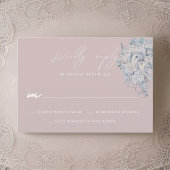 Bloemboeket Bruiloft RSVP Reactie Kaart