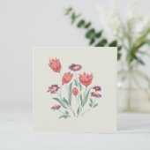 Bloemboeket delicate bloemstukken (Staand voorkant)