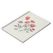 Bloemboeket delicate bloemstukken notitieboek (Linkerzijde)