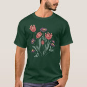 Bloemboeket delicate bloemstukken t-shirt (Voorkant)