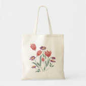 Bloemboeket delicate bloemstukken tote bag (Voorkant)