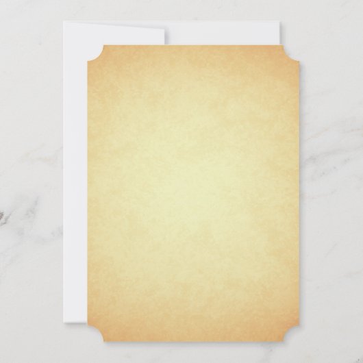  bloemboeket Islamitische bruiloft uitnodiging (Achterkant)