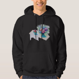 Bloemboeket kleurrijk en levendig. hoodie