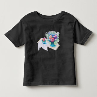Bloemboeket kleurrijk en levendig. kinder shirts