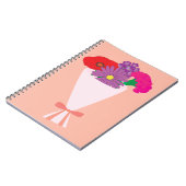Bloemboeket Notitieboek (Linkerzijde)