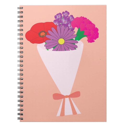 Bloemboeket Notitieboek (Voorkant)