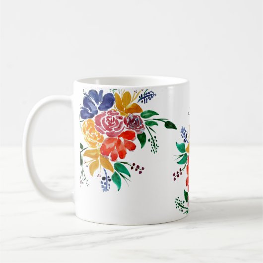 Bloemboeket Nr 2 Koffiemok (Links)