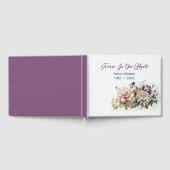 Bloemboeket Op Wit Gastenboek (Volledig)