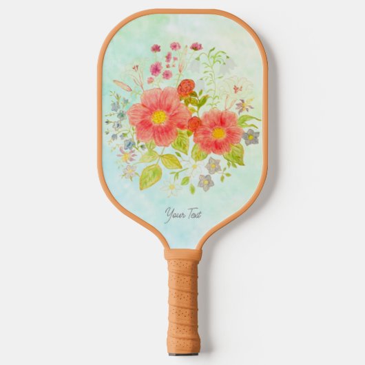 Bloemboeket Pickleball-paddle Pickleball Paddle (Voorkant)