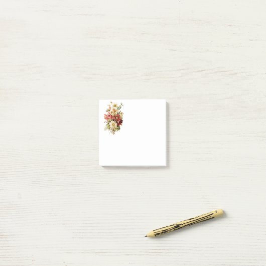 Bloemboeket Post-it® Notes (Op bureau)