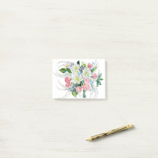 Bloemboeket Post-it® Notes (Op bureau)