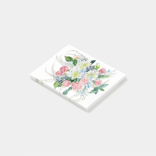 Bloemboeket Post-it® Notes (Schuin)