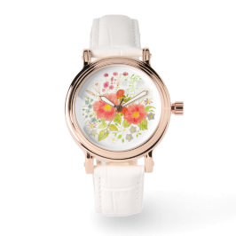 Bloemboeket Roos e-Watch Horloge