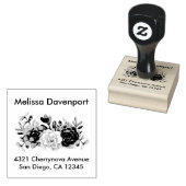  bloemboeket rubberstempel (Gestempeld)