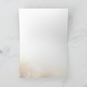 Bloemboeket SJABLOON, Kaart (Binnen)