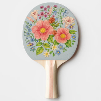 Bloemboeket Tafeltennisbatje
