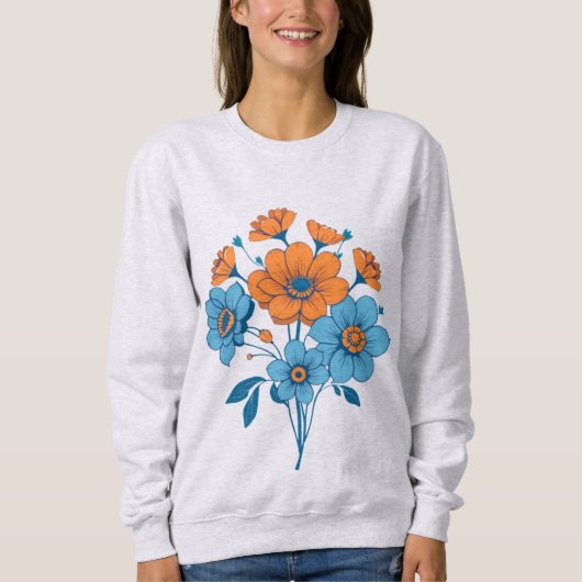 Bloemboeket Trui (Voorkant)