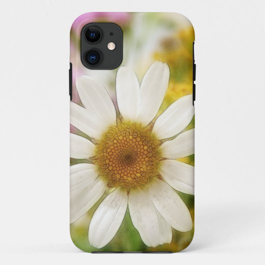 Bloemboeket - Witte Margriet Case-Mate iPhone Case (Achterkant)