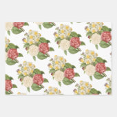 Bloemboeketpatroon Inpakpapier Vel (Voorkant)