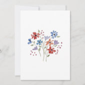 bloemboekje bedankkaart (Voorkant)