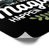 Bloemboksen zijn als eenhoorns poster (Hoek)