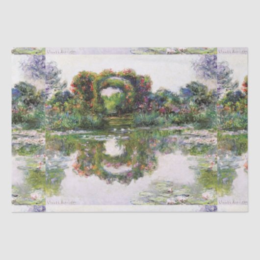 bloembollen Giverny Claude Monet Tissuepapier (Voorkant)