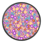 bloembom1 hockey puck (Voorkant)