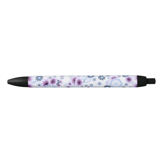 bloembom 4 zwarte inkt pen (Voorkant)