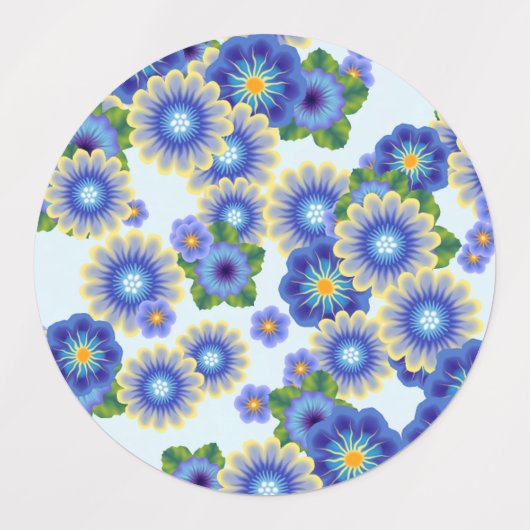 bloembom 7 labels (Design 2)