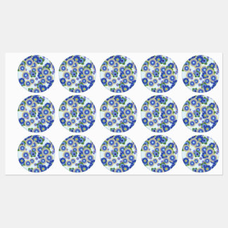 bloembom 7 labels